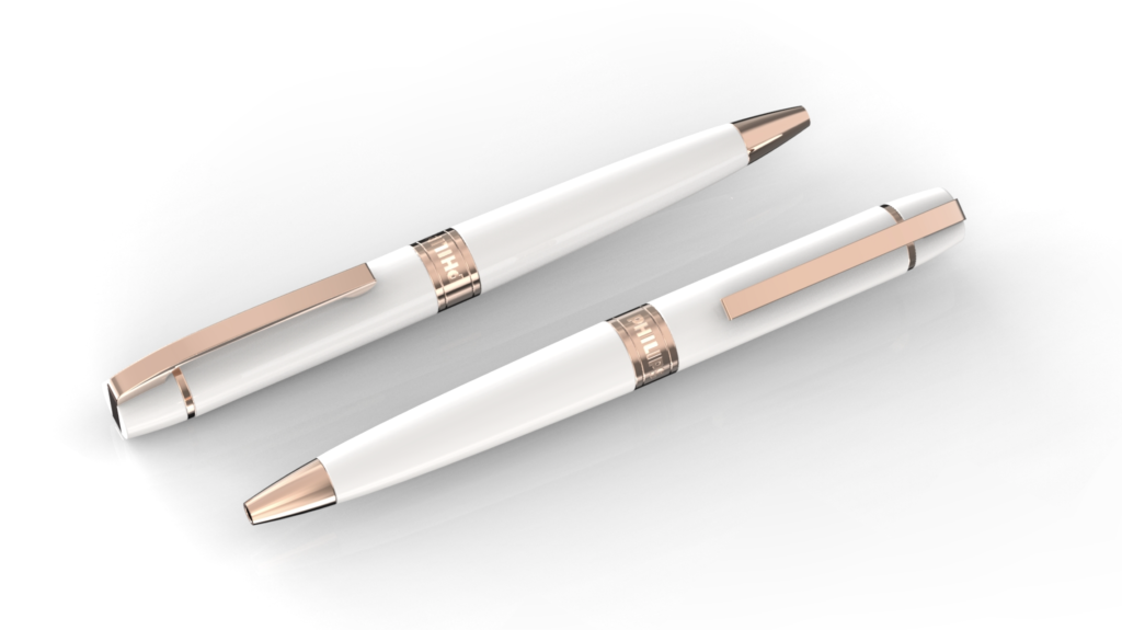 philips pen white gold