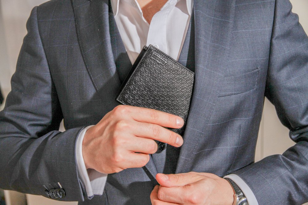 suit wallet